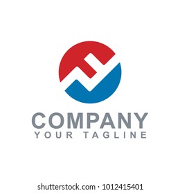 logo F and L company vector icon