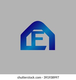 Logo F Letter company vector design template
