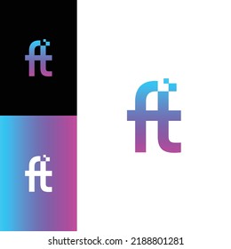 Logo-Design-Logo für F T-Technologie