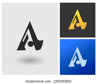 Logo FA o diseño moderno de monograma FAL para la empresa