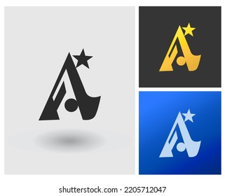 Logo FA or FOL For company monogram style