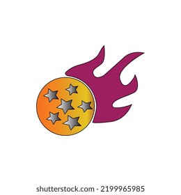 logo fair ball illustartion design