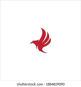 logo  falcon icon templet vector