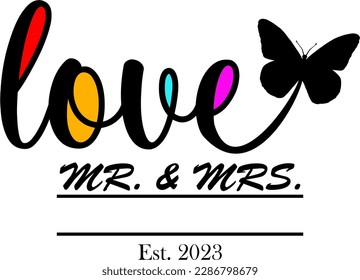 logo for the family, monogram family, wedding family