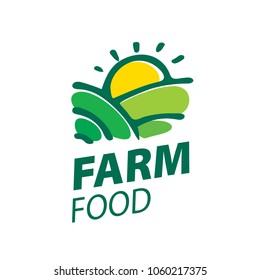 Logo Farm Food Stock Vector (Royalty Free) 1060217375 | Shutterstock