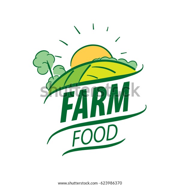 Logo Farm Food Stock Vector (Royalty Free) 623986370