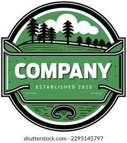 Logo for farm or outdoor business