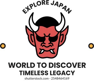 The logo features a demon with horns and a red face