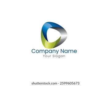 The logo features a modern design with clean lines and a bold sans-serif typeface, paired with an abstract symbol that represents innovation, professionalism, and progress.