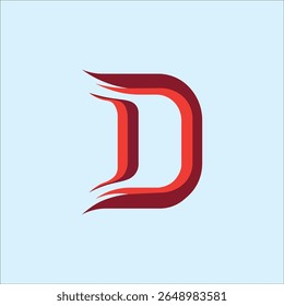 The logo features a modern and sleek representation of the letter "D." It employs clean, bold lines with a minimalist design that exudes professionalism and elegance.
