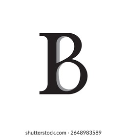 El logotipo presenta un diseño elegante y moderno centrado alrededor de la letra "B". Emplea líneas limpias y audaces para transmitir fuerza y profesionalismo.