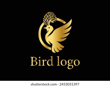 The logo features a stylized bird with gracefully curved wings, symbolizing freedom, elegance, and agility. The bird is depicted in mid-flight, with its wings spread wide.