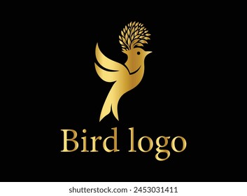 The logo features a stylized bird with gracefully curved wings, symbolizing freedom, elegance, and agility. The bird is depicted in mid-flight, with its wings spread wide.