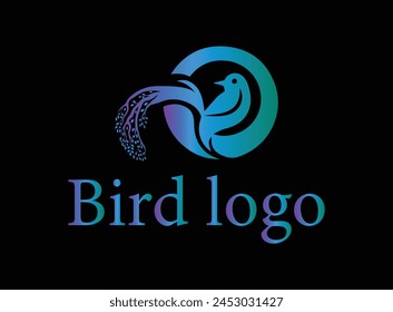 The logo features a stylized bird with gracefully curved wings, symbolizing freedom, elegance, and agility. The bird is depicted in mid-flight, with its wings spread wide.