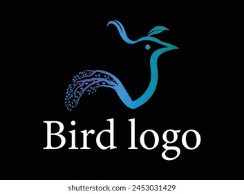 The logo features a stylized bird with gracefully curved wings, symbolizing freedom, elegance, and agility. The bird is depicted in mid-flight, with its wings spread wide.