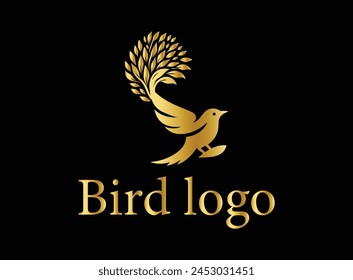 The logo features a stylized bird with gracefully curved wings, symbolizing freedom, elegance, and agility. The bird is depicted in mid-flight, with its wings spread wide.