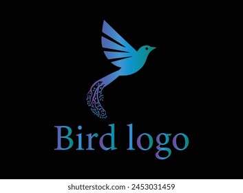 El logotipo presenta un pájaro estilizado con alas elegantemente curvadas, que simbolizan la libertad, la elegancia y la agilidad. El pájaro se representa en pleno vuelo, con sus alas extendidas.