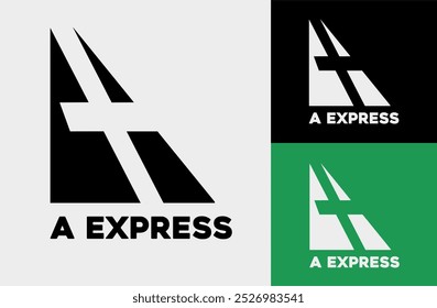 The logo features a stylized letter "A" that elegantly symbolizes a crossroads, embodying the concept of choices and direction. The design incorporates intersecting lines and geometric shapes, forming