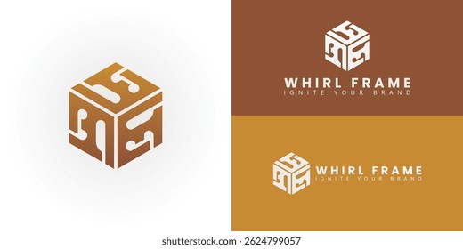 The logo features stylized WF shapes within a three-dimensional cube, symbolizing interconnected thinking in Marketing and Advertising. The cube's structured faces represent the facets of marketing.