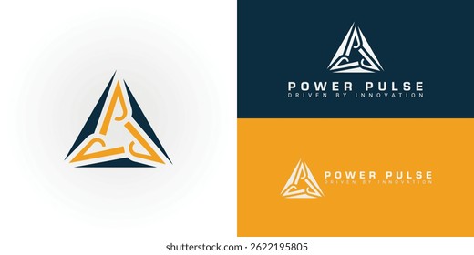 The logo features three interconnected P shapes within a triangular frame, symbolizing collaborative power networks for energy enterprises. This design suggests a stable source of energy