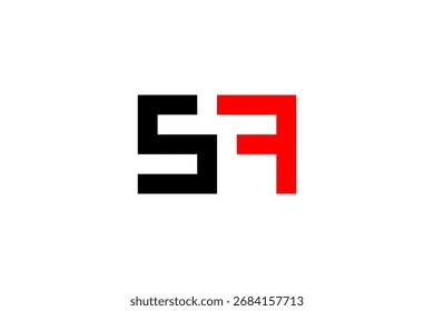 a logo featuring the stylized letters "FS" in black and red