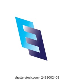 logo con letras gemelas "E", que simbolizan la innovación y la excelencia dual. Perfecto para empresas que buscan una identidad de marca moderna, simétrica y visualmente atractiva