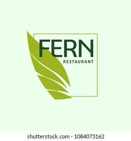 Logo Fern for restaurant