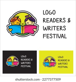 Logo Festival for Kids. Vector EPS 10