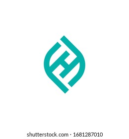 logo ff design vector modern graphic