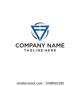 LOGO FF ICON VECTOR SYMBOL