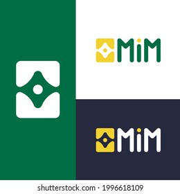 Logo for finance, gold, banking.