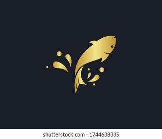 a logo of the fish