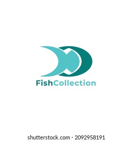 logo fish concept for your bussines, design logo