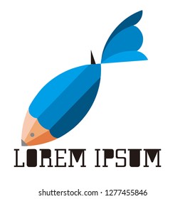 logo FISH PENCIL
