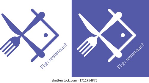 Logo for the fish restaurant