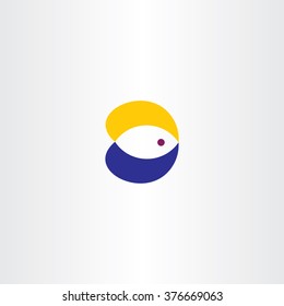 logo fish symbol icon vector element design