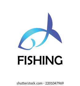 Logo Fishing Corporate Identity Stock Vector (Royalty Free) 2201047969 ...