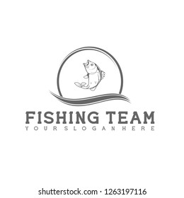 logo for fishing team