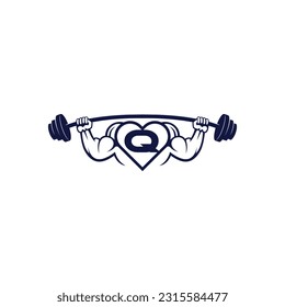 Logo Fitness Gym Design Template Alfabet Logo