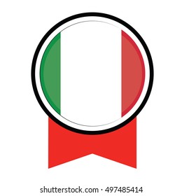 Logo flag of Italy