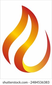 Logo of flame you can use in poster and art work and use anywhere 