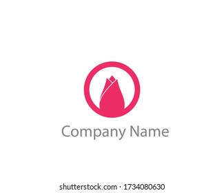 un logotipo de la flor