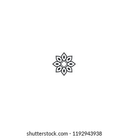 logo flower abstract