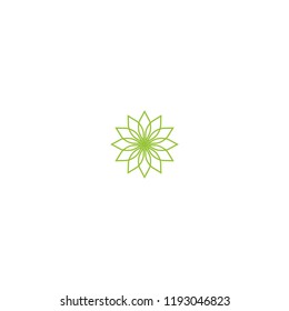 logo flower abstract