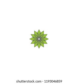 logo flower abstract
