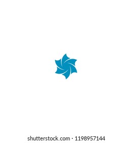 logo  flower abstract
