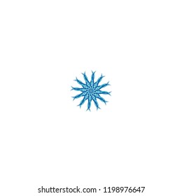 logo  flower abstract