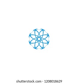 Logo flower abstract
