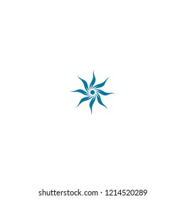 logo flower abstract