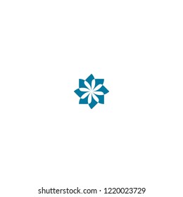 logo flower abstract